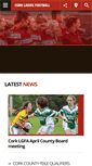 Mobile Screenshot of corkladiesfootball.com